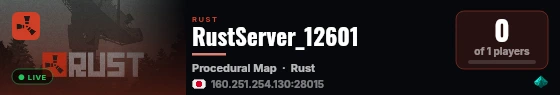 RustServer_12601 live status badge