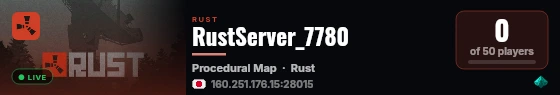 RustServer_7780 live status badge