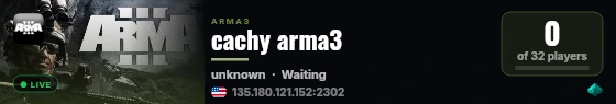 cachy arma3 live status badge