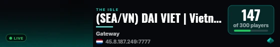(SEA/VN) DAI VIET | Vietnam EVRIMA Survival live status badge