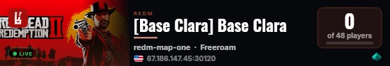 [Base Clara] Base Clara live status badge