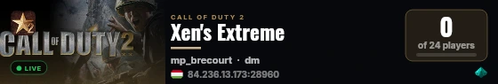 Xen's Extreme live status badge