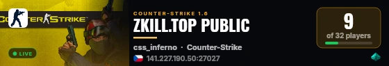ZKILL.TOP PUBLIC live status badge