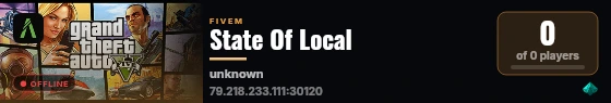 State Of Local live status badge