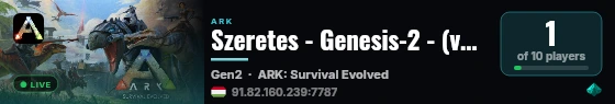 Szeretes - Genesis-2 - (v361.7) live status badge