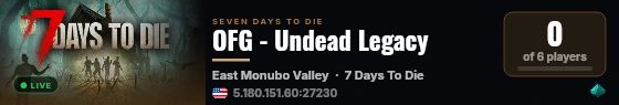 OFG - Undead Legacy live status badge