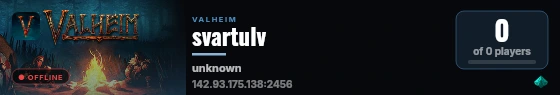 svartulv live status badge