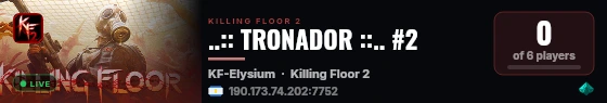 ..:: TRONADOR ::.. #2 live status badge