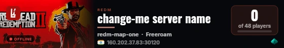 change-me server name live status badge