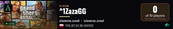 ^1ZazaGG live status badge