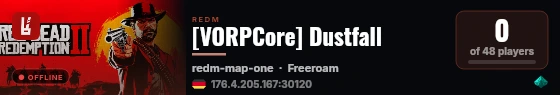 [VORPCore] Dustfall live status badge