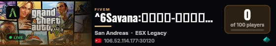 ^6Savana:免白名单-你要的公平公正环境--QQ群1101411698 live status badge