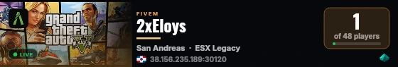 2xEloys live status badge