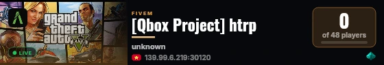 [Qbox Project] htrp live status badge