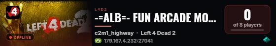 -=ALB=- FUN ARCADE MODE live status badge