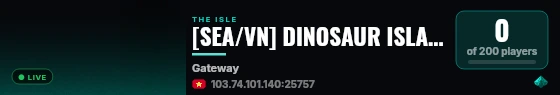 [SEA/VN] DINOSAUR ISLAND | VOIP | BY HOANG DUNG live status badge