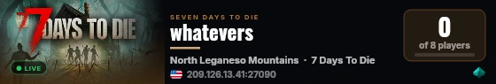 whatevers live status badge