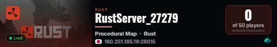 RustServer_27279 live status badge