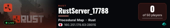 RustServer_17788 live status badge