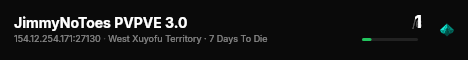 JimmyNoToes PVPVE 3.0 live status badge