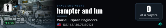hampter and lun live status badge