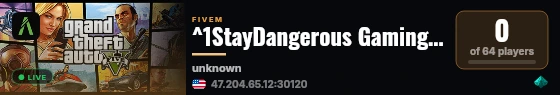 ^1StayDangerous Gaming |Purple World ||Episode 1|| Premium RP Content Heaven live status badge