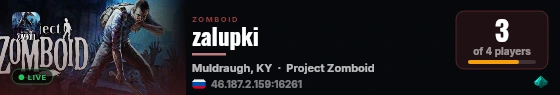 zalupki live status badge