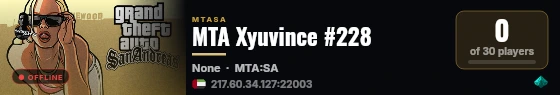 MTA Xyuvince #228 live status badge