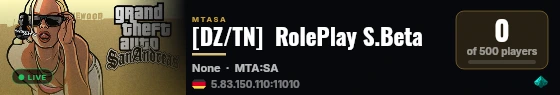 GreenHall RolePlay | Whitelist | New Generation live status badge