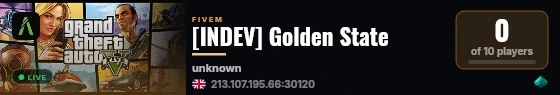 [INDEV] Golden State live status badge
