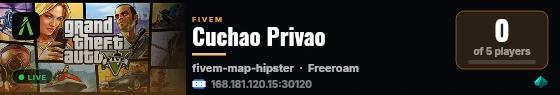 Cuchao Privao live status badge