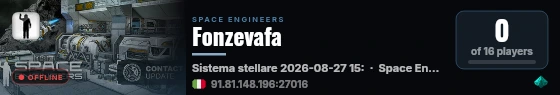 Fonzevafa live status badge