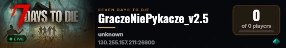 GraczeNiePykacze_v2.5 live status badge