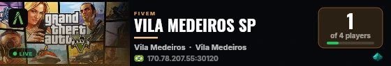 VILA MEDEIROS SP  live status badge