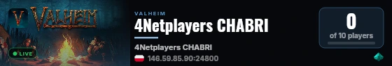 4Netplayers CHABRI live status badge