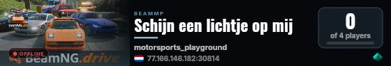 Schijn een lichtje op mij live status badge