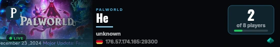 He live status badge