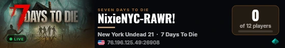 NixieNYC-RAWR! live status badge