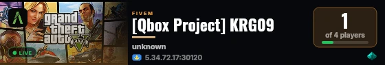 [Qbox Project] KRG09 live status badge
