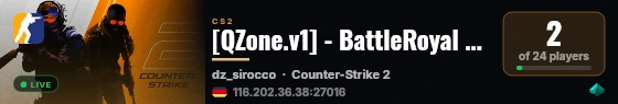 [QZone.v1] - BattleRoyal 1of1 - by Qzeng live status badge