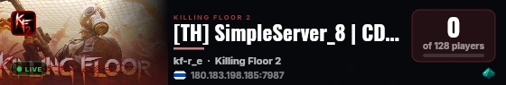 [TH] SimpleServer_8 | CD | Testing live status badge