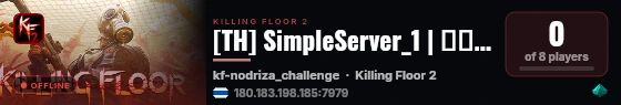[TH] SimpleServer_1 | เซิฟไทย live status badge