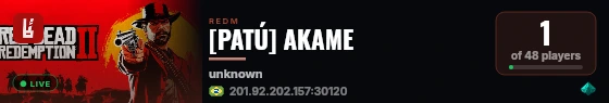 [PATÚ] AKAME live status badge