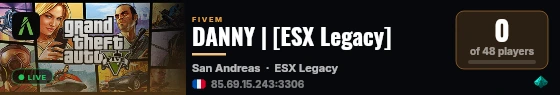 DANNY | [ESX Legacy] live status badge