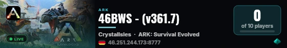 46BW - (v361.7) live status badge