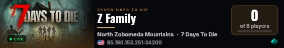 Z Family live status badge