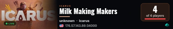 Milk Making Makers live status badge
