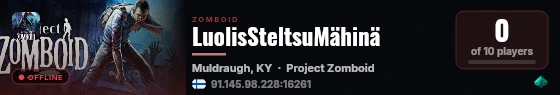 LuolisSteltsuMähinä live status badge