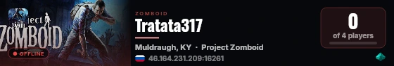Tratata317 live status badge