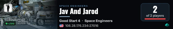 Jav And Jarod live status badge